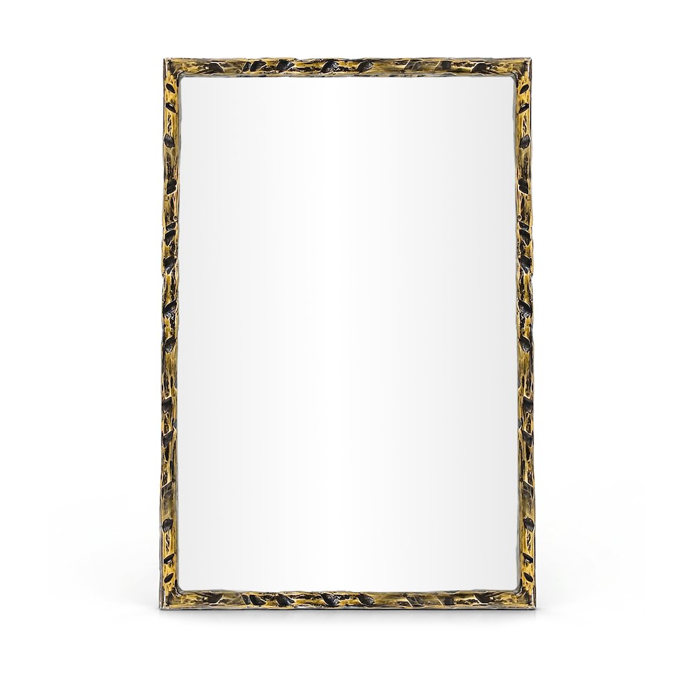 Hammer Gold Iron Mirror