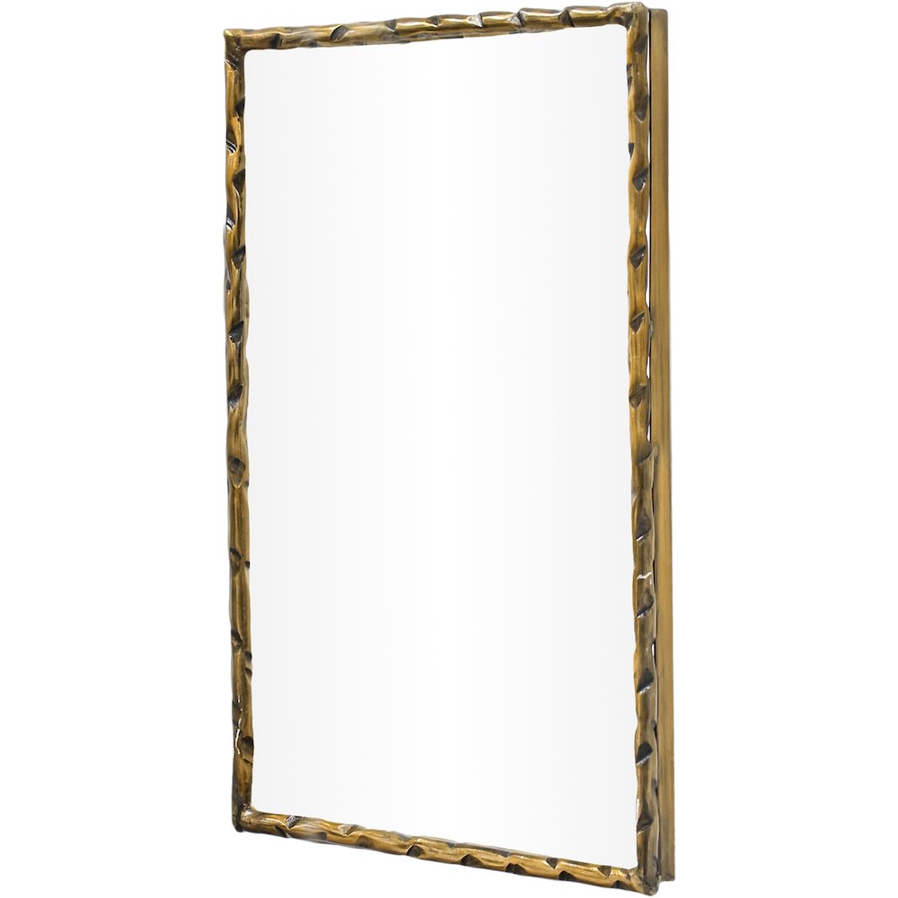 Hammer Gold Iron Mirror