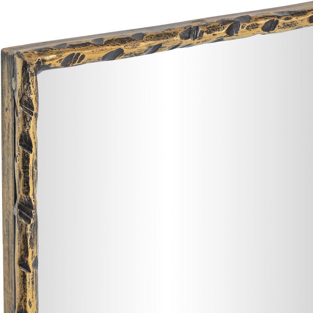 Hammer Gold Iron Mirror