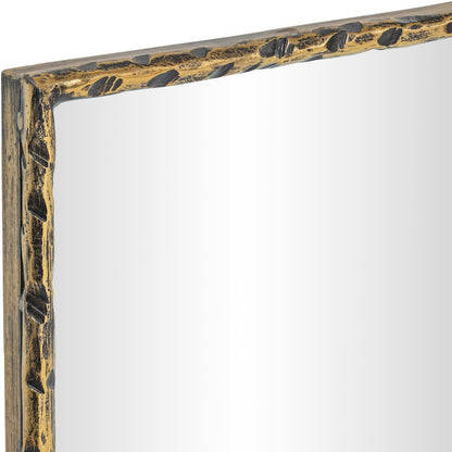 Hammer Gold Iron Mirror