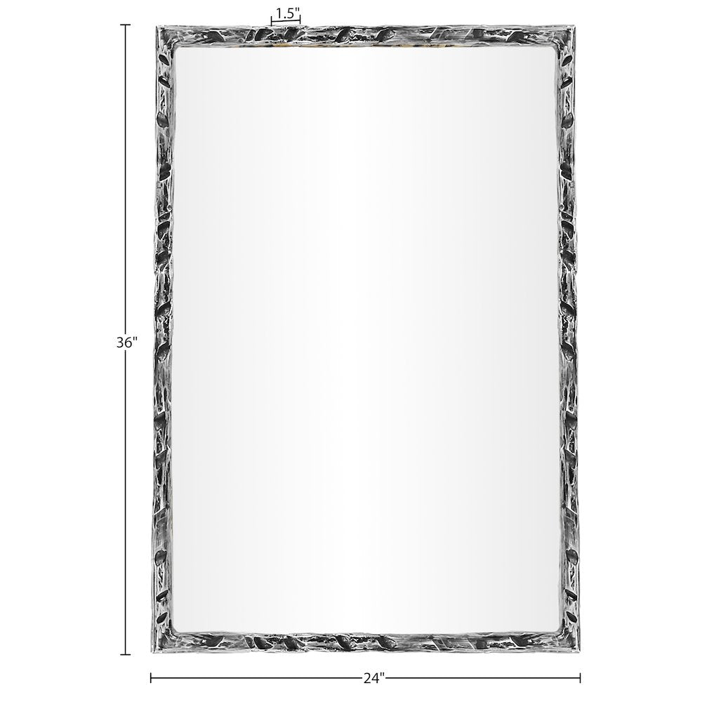 Hammer Silver Iron Mirror