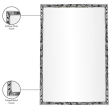 Hammer Silver Iron Mirror