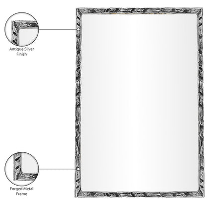 Hammer Silver Iron Mirror