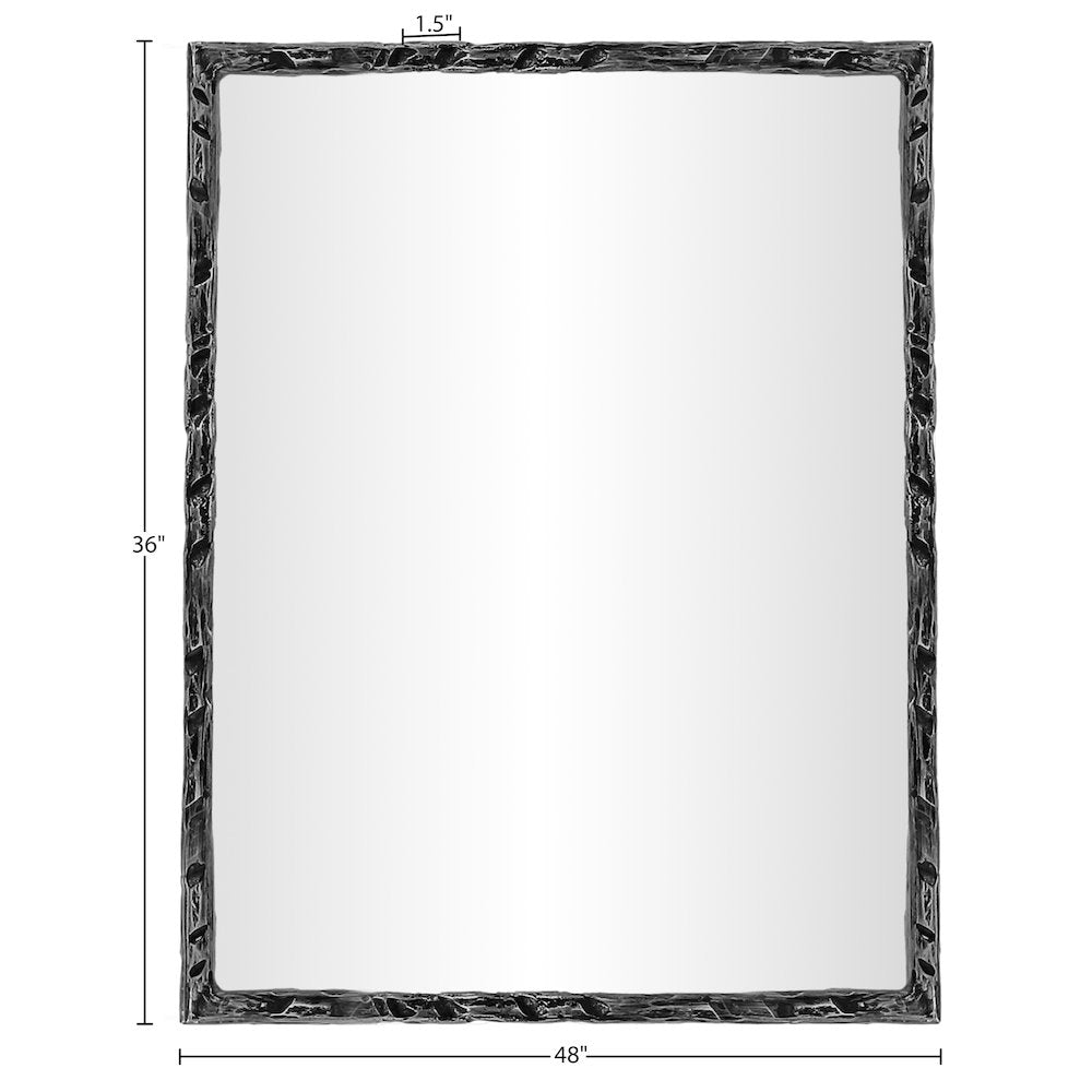 Hammer Black Iron Mirror