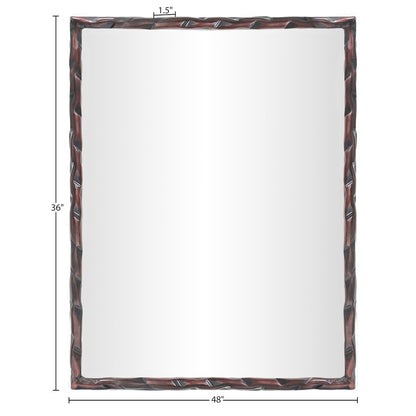 Hammer Brown Iron Mirror