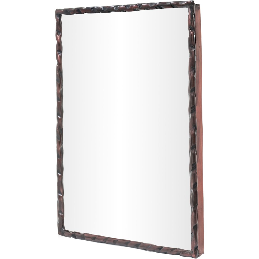 Hammer Brown Iron Mirror