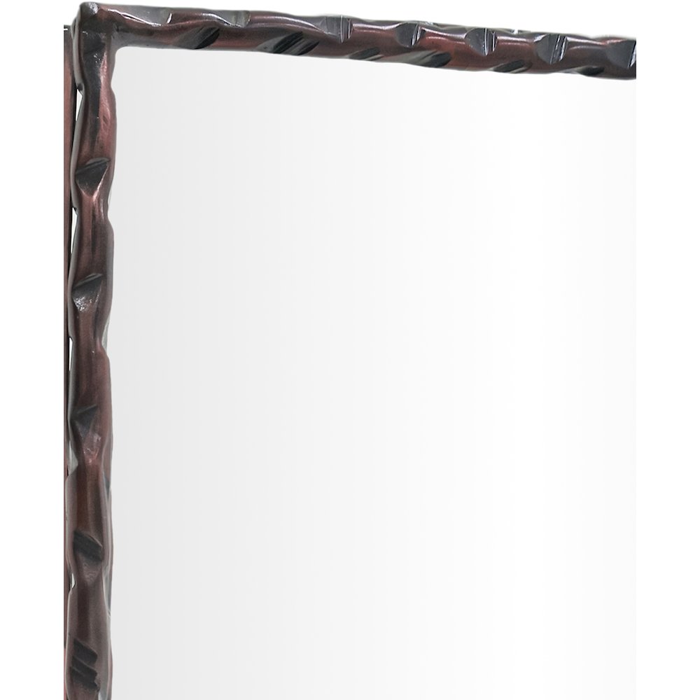 Hammer Brown Iron Mirror