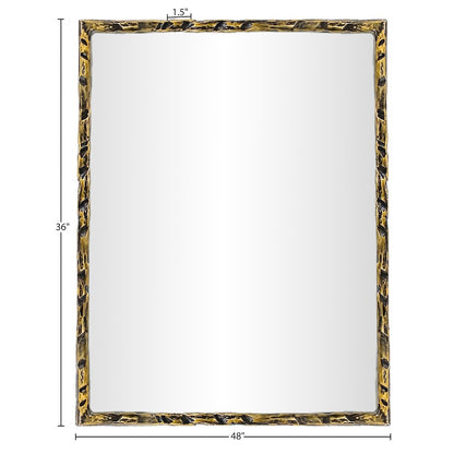 Hammer Gold Iron Mirror