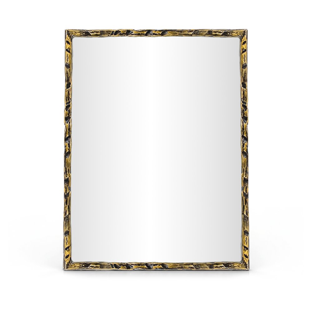 Hammer Gold Iron Mirror