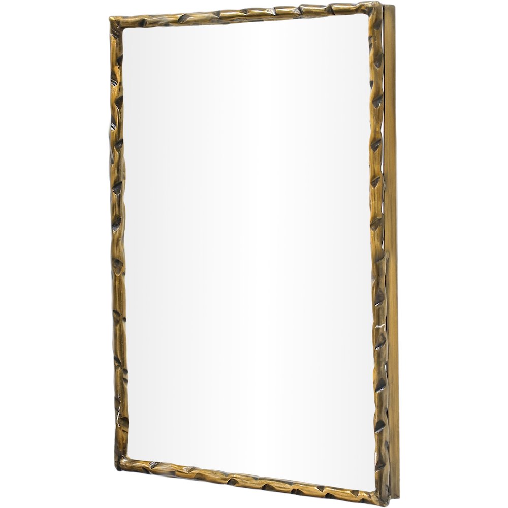 Hammer Gold Iron Mirror