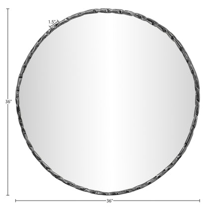 Hammer Black Iron Mirror
