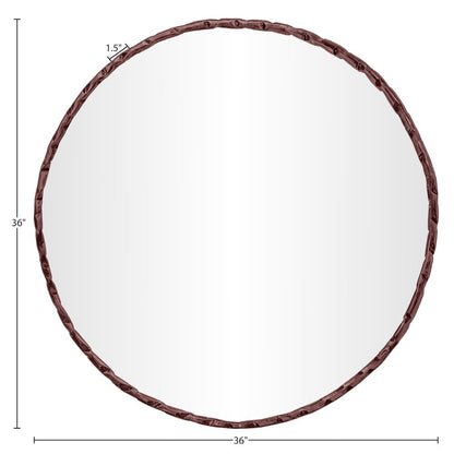 Hammer Brown Iron Mirror