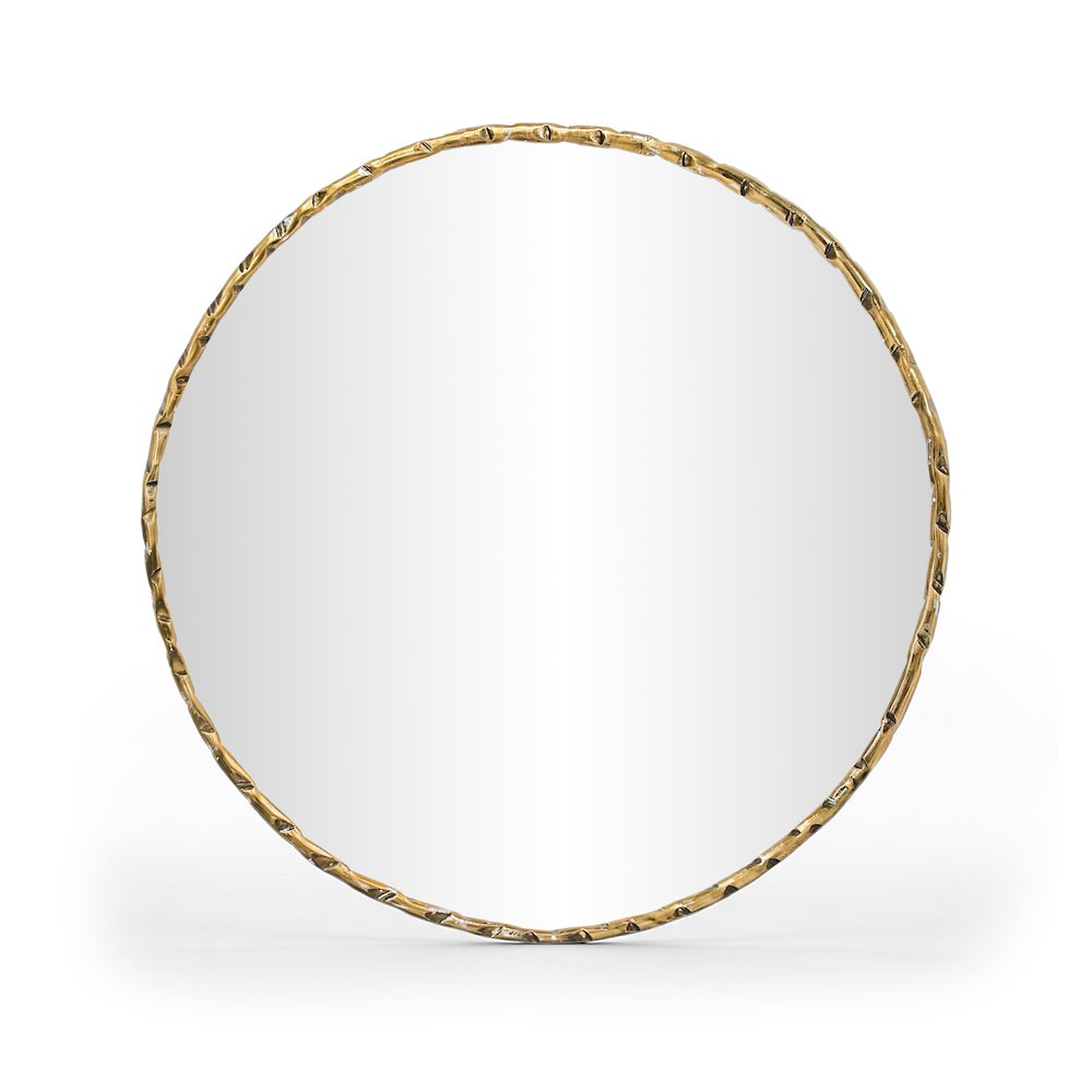 Hammer Gold Iron Mirror
