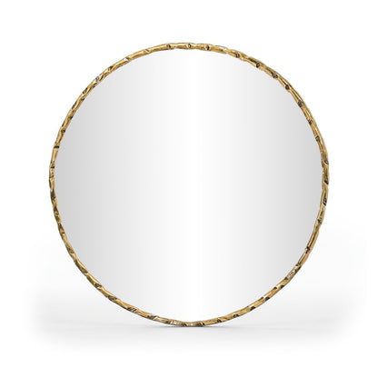 Hammer Gold Iron Mirror