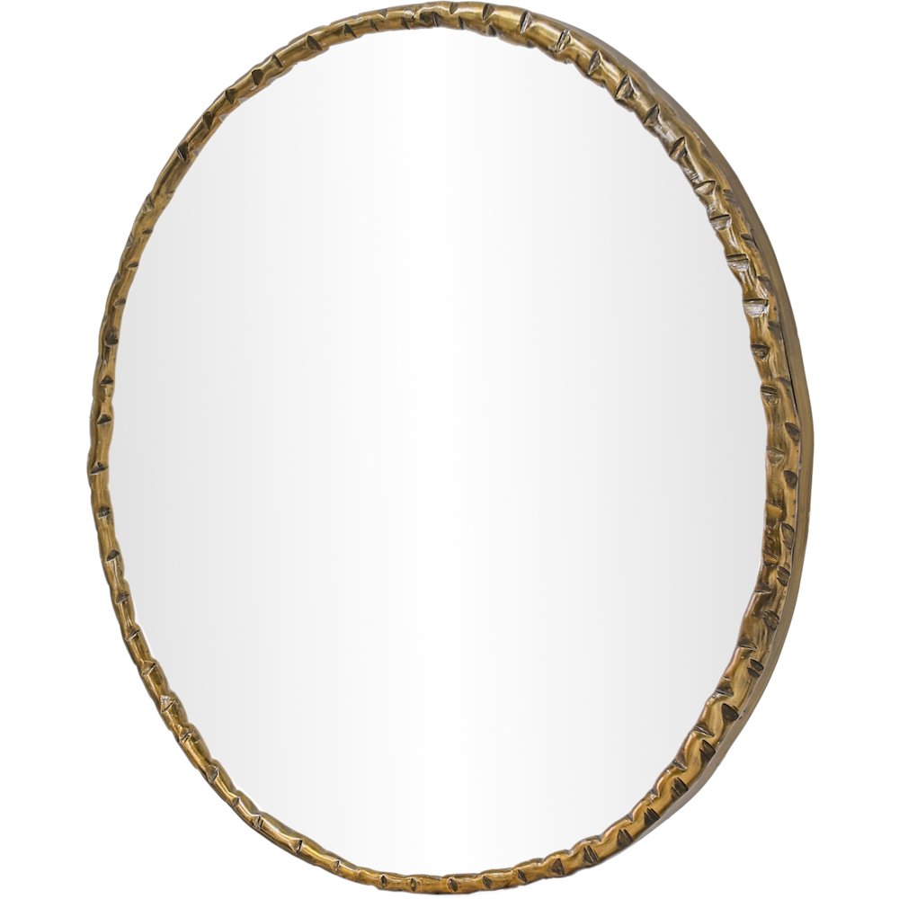 Hammer Gold Iron Mirror