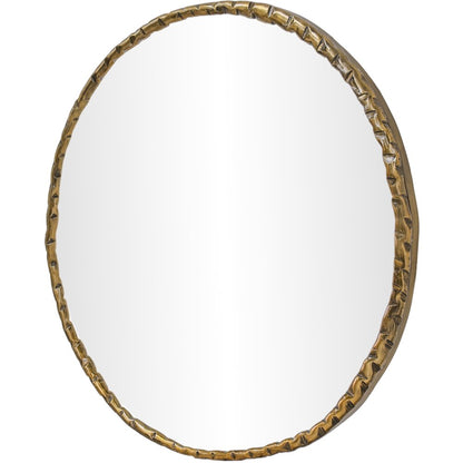 Hammer Gold Iron Mirror