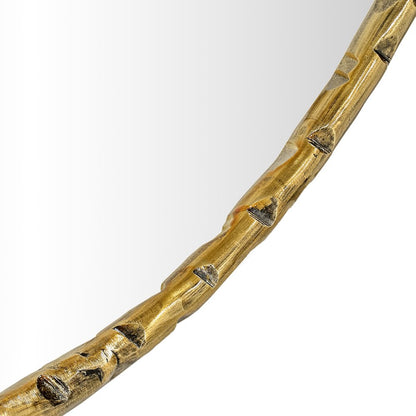 Hammer Gold Iron Mirror
