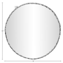Hammer Silver Iron Mirror