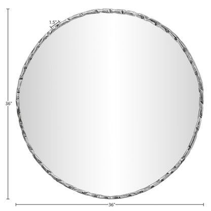 Hammer Silver Iron Mirror