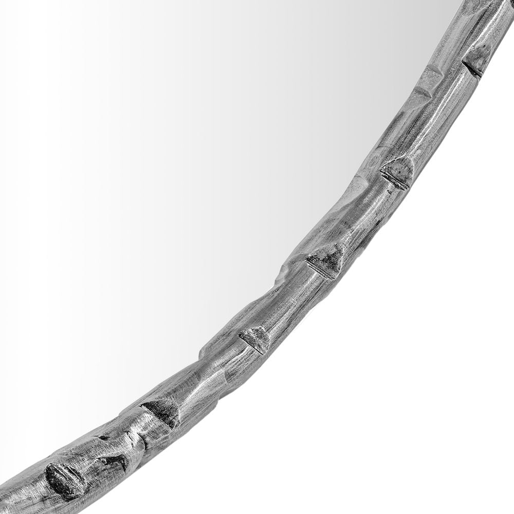 Hammer Silver Iron Mirror