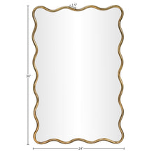 Foundry Gold Iron Mirror