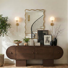 Foundry Gold Iron Mirror