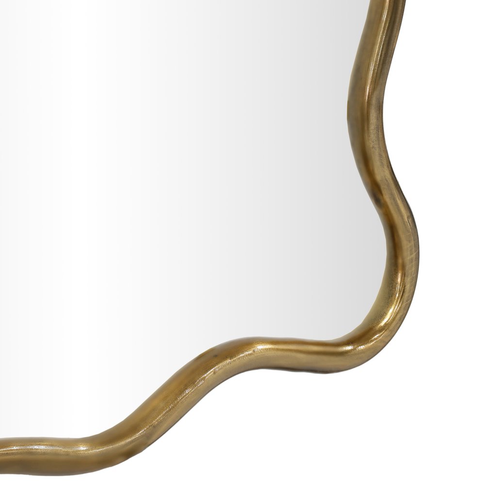 Foundry Gold Iron Mirror