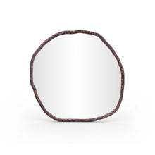 Molten Brown Iron Mirror