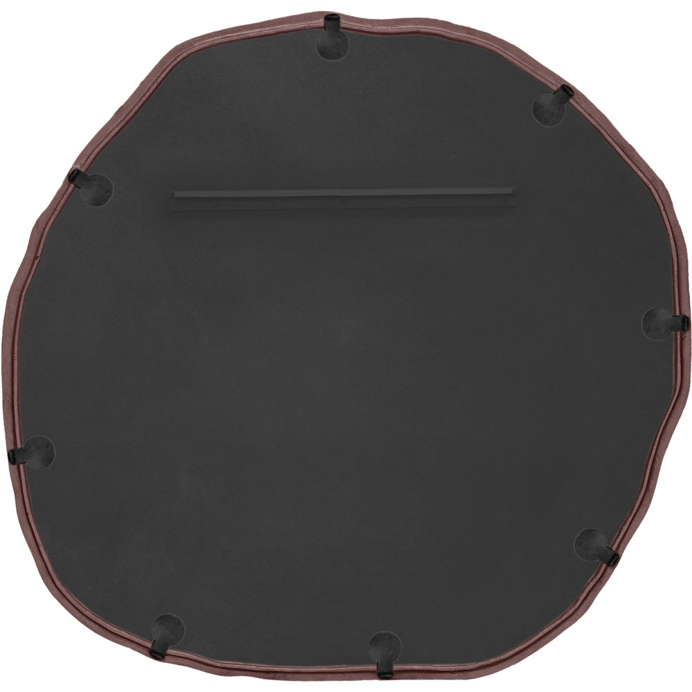 Molten Brown Iron Mirror
