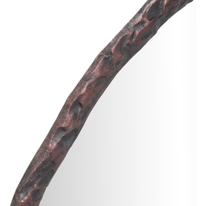 Molten Brown Iron Mirror