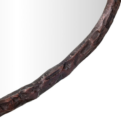 Molten Brown Iron Mirror