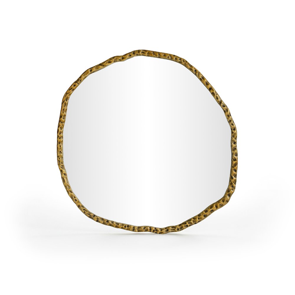 Molten Gold Iron Mirror