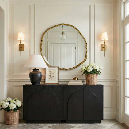 Molten Gold Iron Mirror