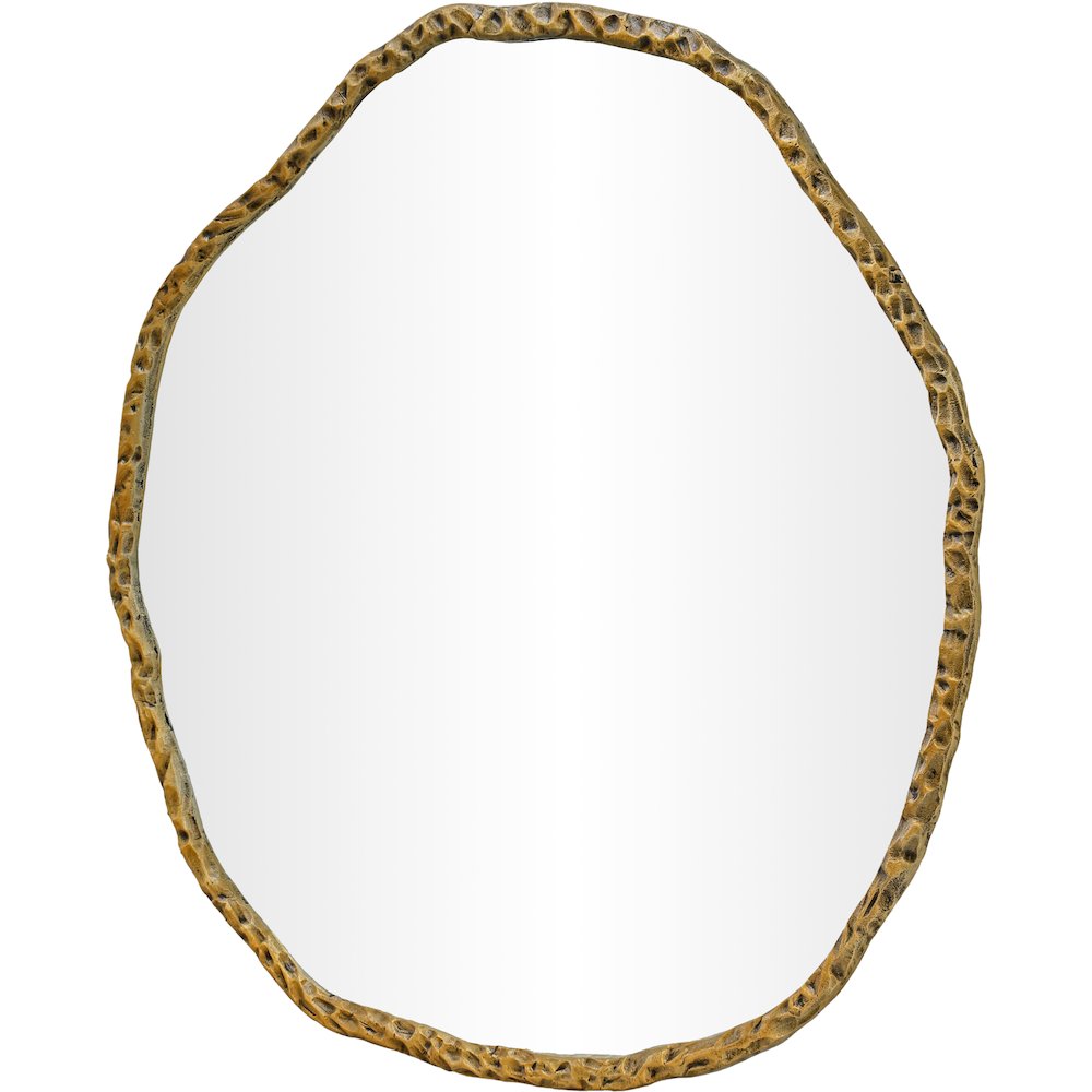 Molten Gold Iron Mirror