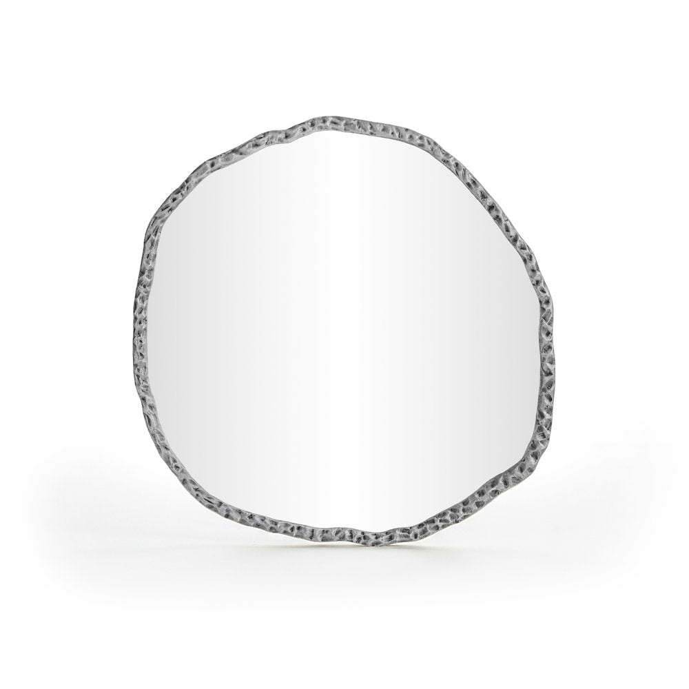 Molten Silver Iron Mirror