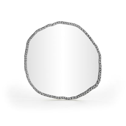 Molten Silver Iron Mirror
