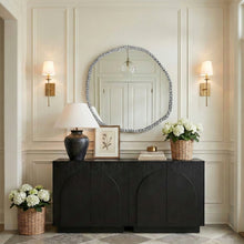 Molten Silver Iron Mirror