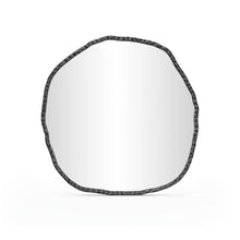 Molten Black Iron Mirror