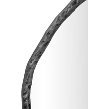 Molten Black Iron Mirror