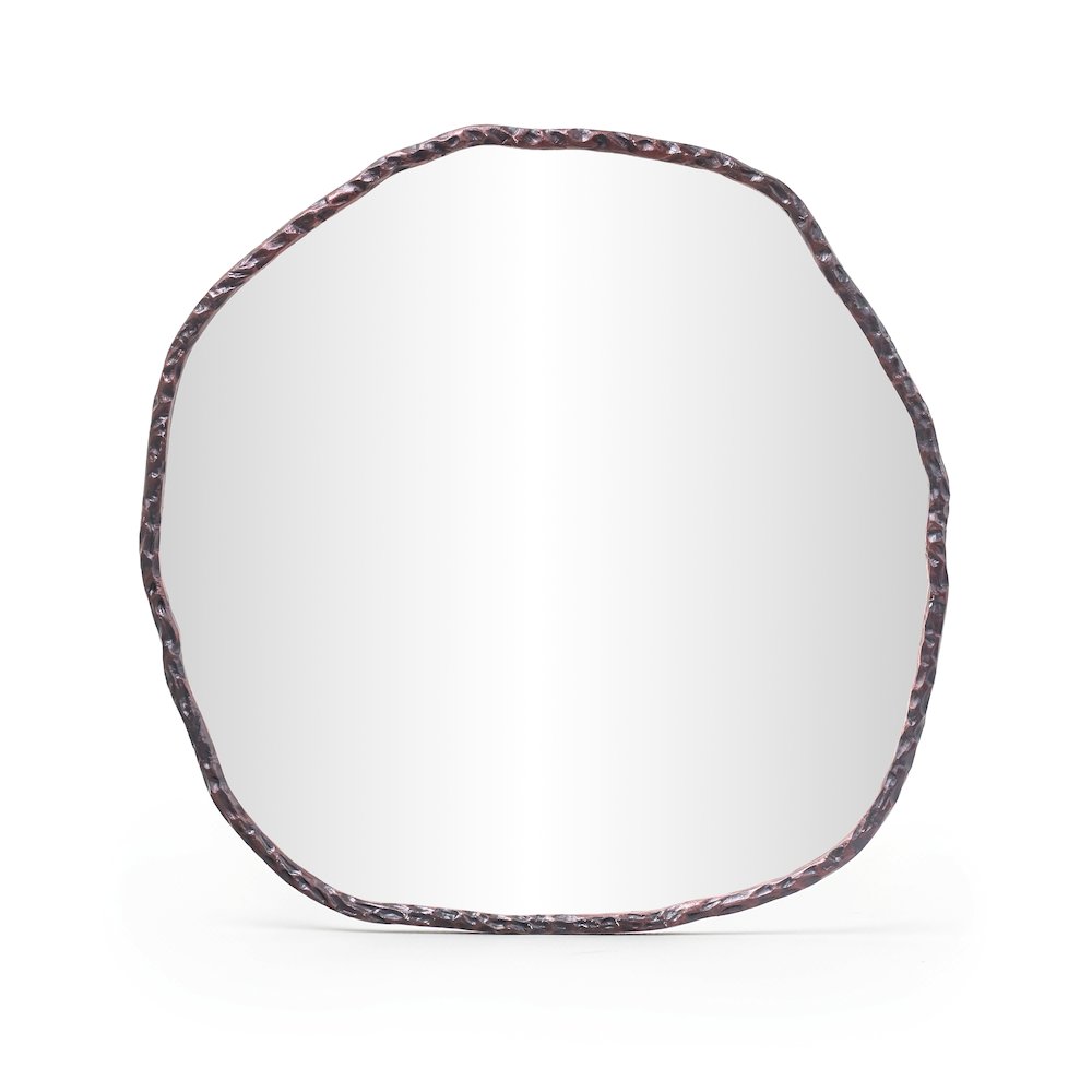 Molten Brown Iron Mirror