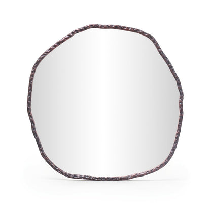 Molten Brown Iron Mirror