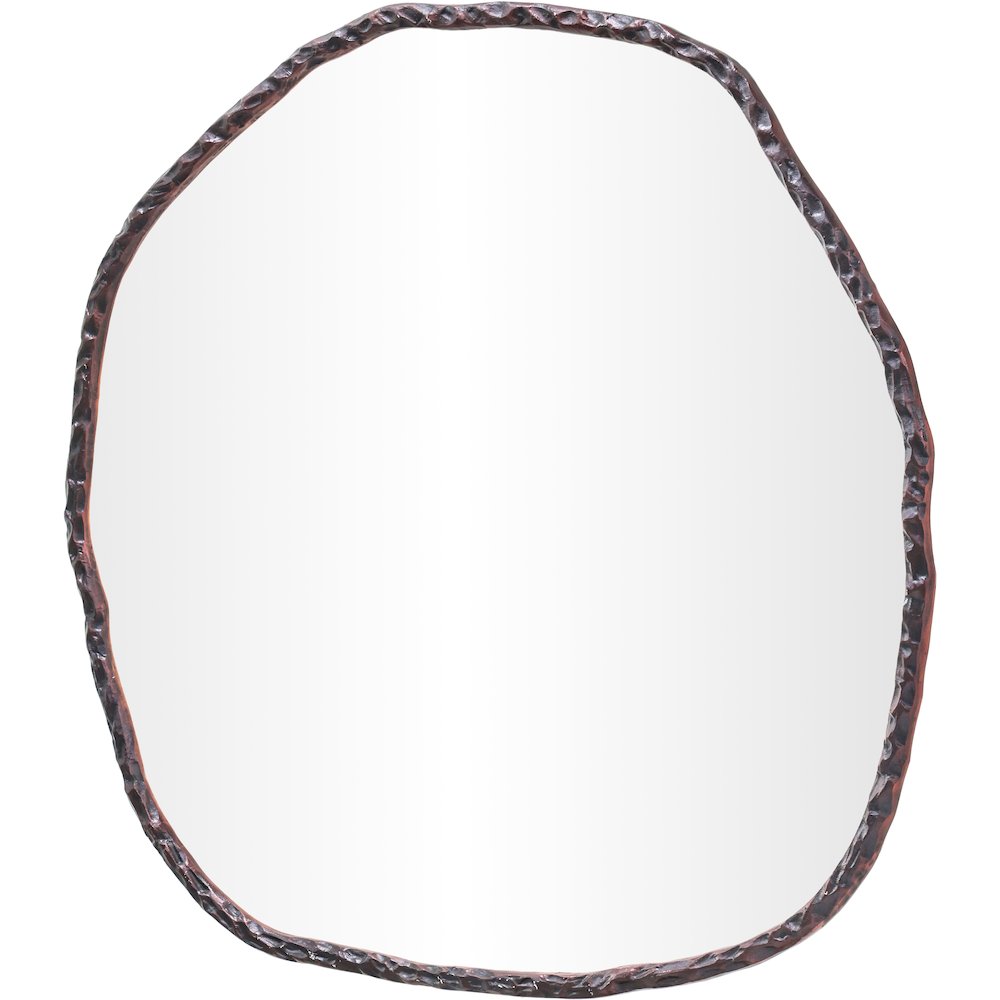 Molten Brown Iron Mirror