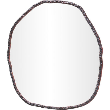 Molten Brown Iron Mirror