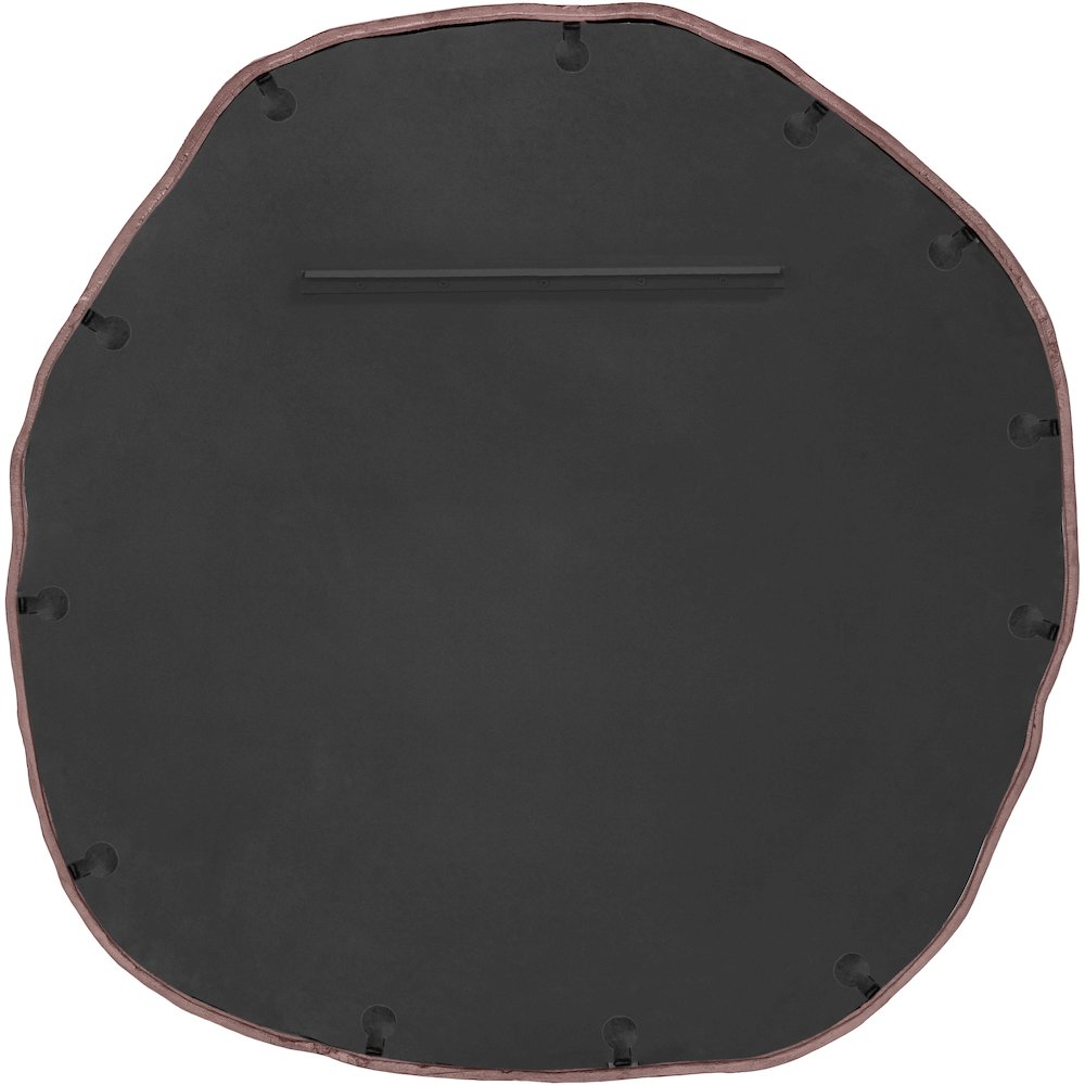 Molten Brown Iron Mirror