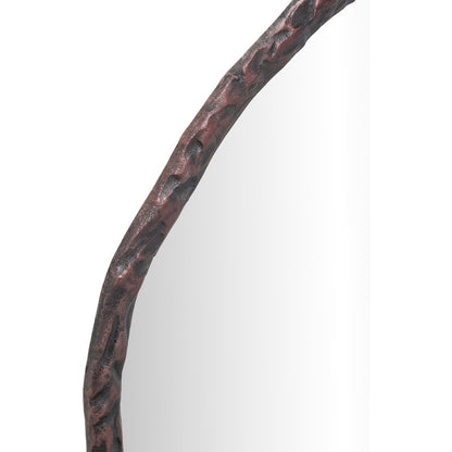 Molten Brown Iron Mirror