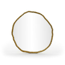 Molten Gold Iron Mirror