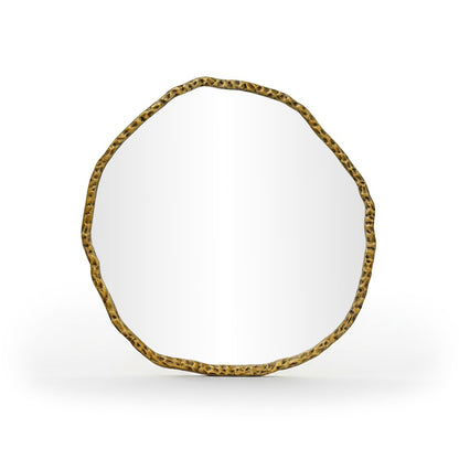 Molten Gold Iron Mirror