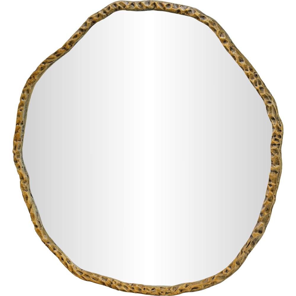 Molten Gold Iron Mirror