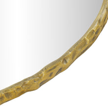 Molten Gold Iron Mirror