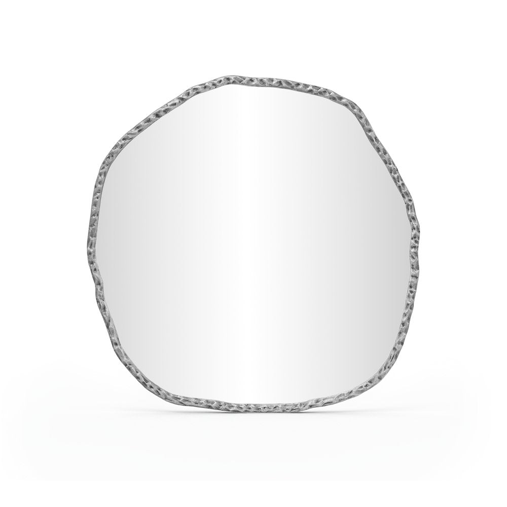 Molten Silver Iron Mirror